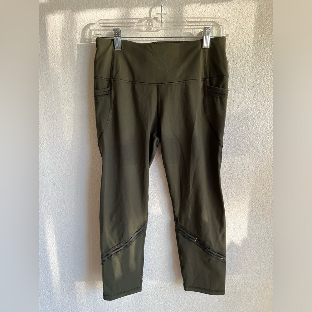 Olive Green Leggings Victoria secrets sport medium